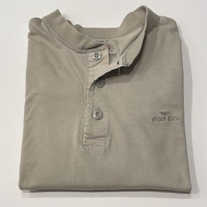 Armani Jeans Henley Style Shirt - Vintage
